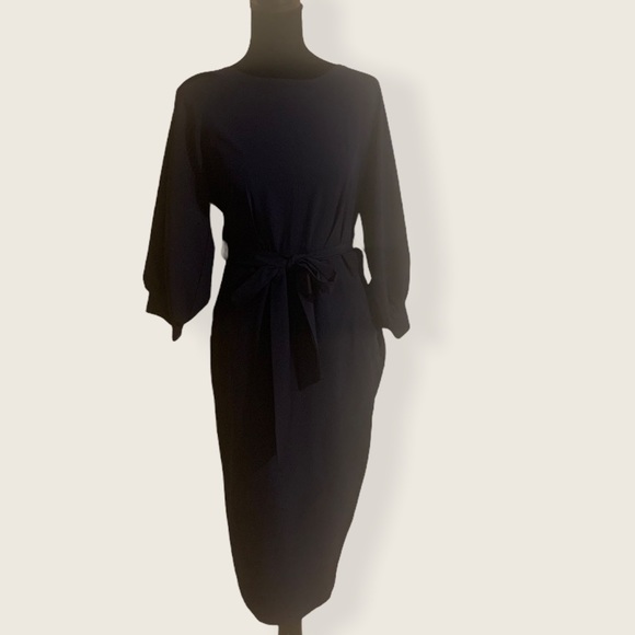 Dresses & Skirts - Navy blue midi dress